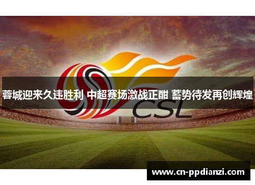 蓉城迎来久违胜利 中超赛场激战正酣 蓄势待发再创辉煌